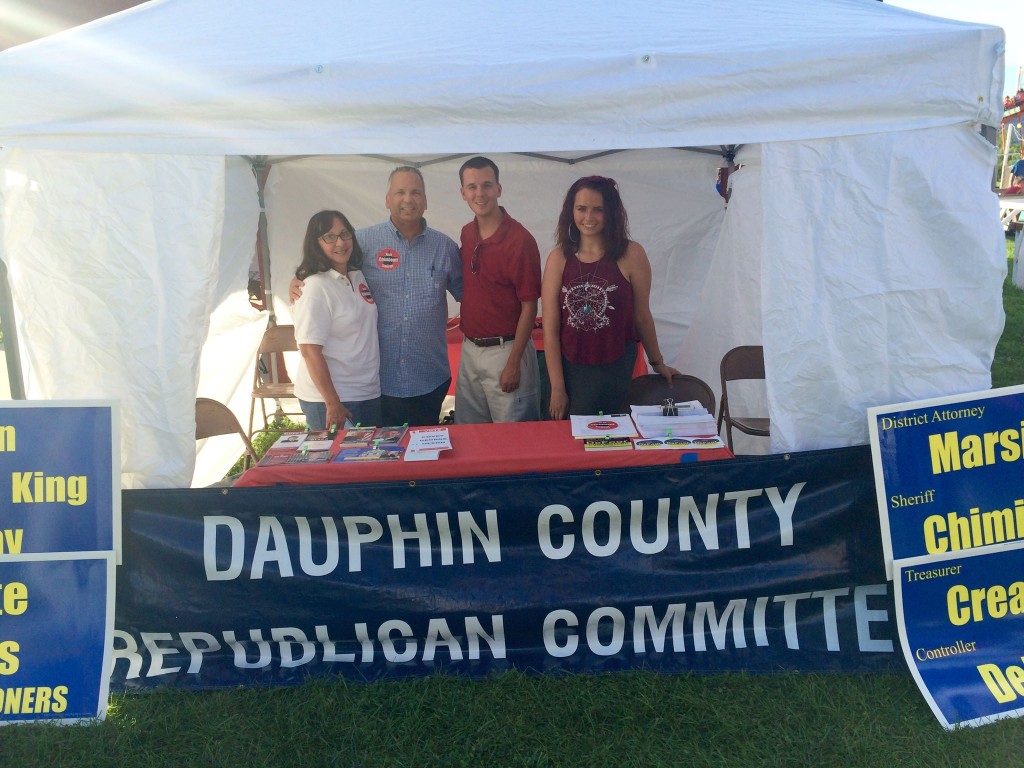 Campaign Trail at the Grantville Volunteer Fire Company Carnival