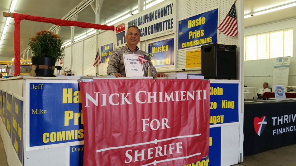 Nick Chimienti for Sheriff at the 142nd Gratz Fair